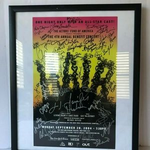 Hair Actors Fund 4th Annual Benefit Concert Poster